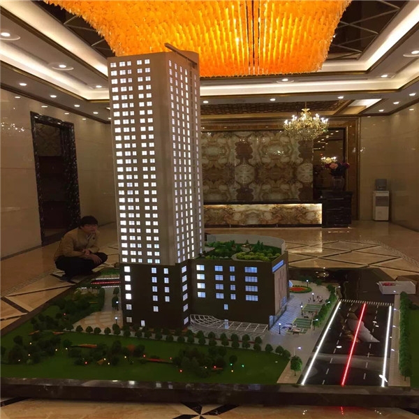 西北更大比例甘南楼盘模型展示