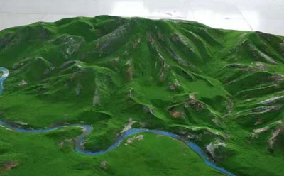 现代甘南甘南沙盘模型的优势